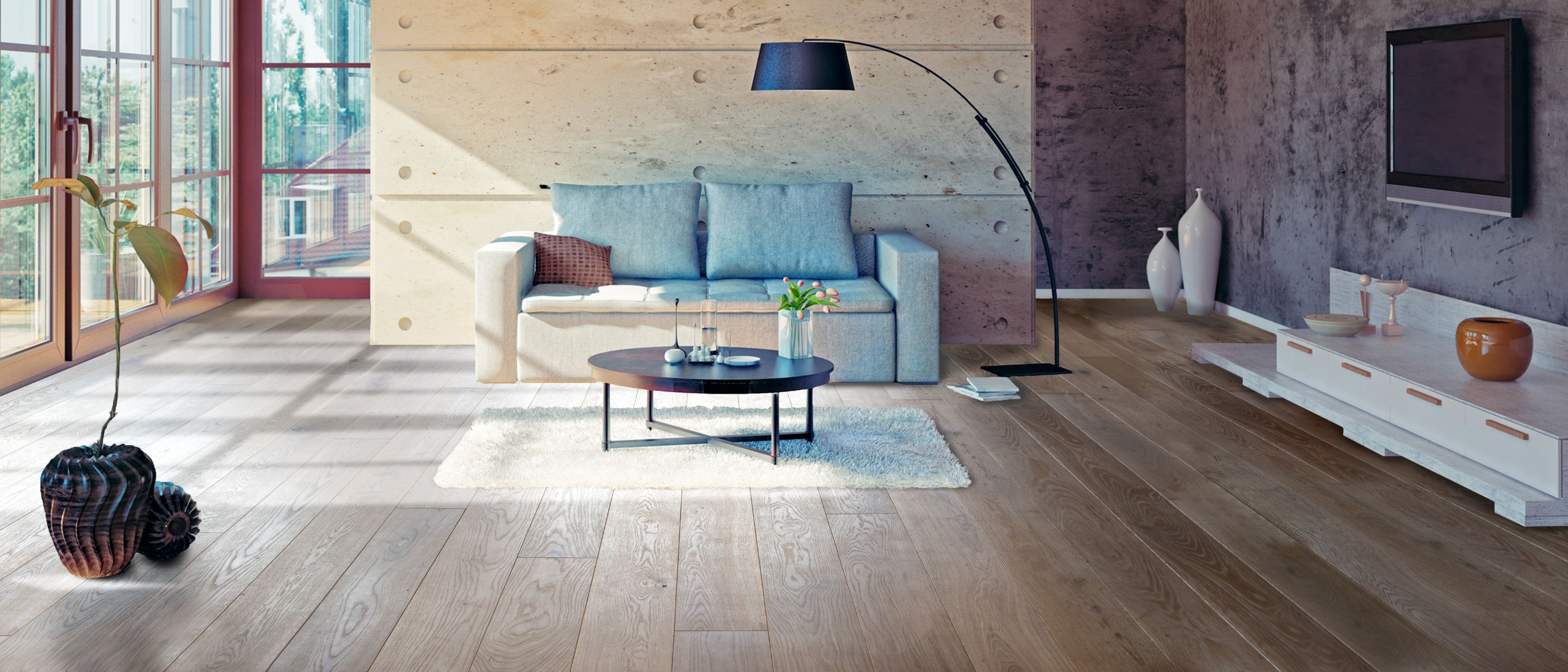 Laminatboden Wohnraum