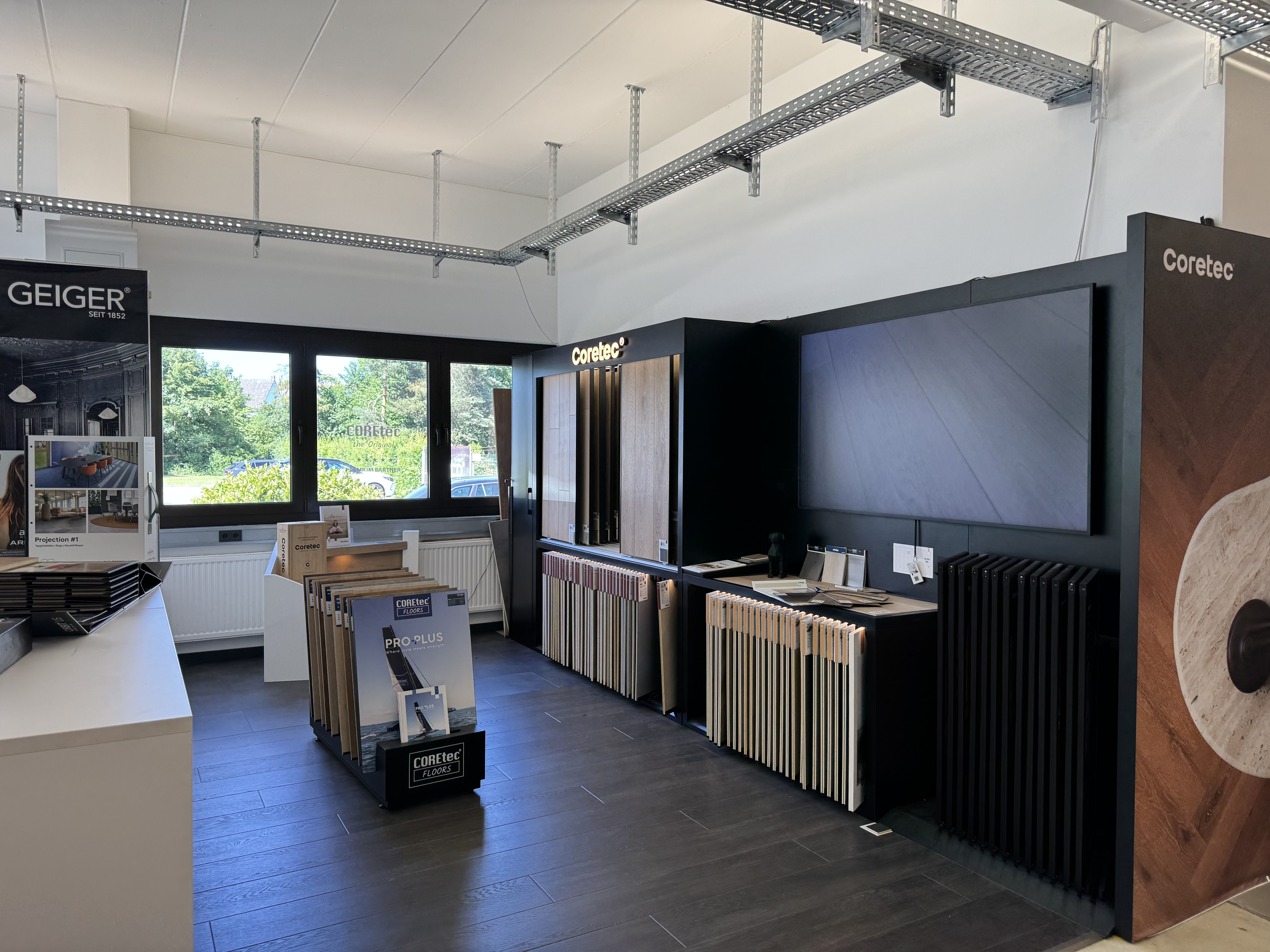 Coretec Ecke Ausstellung
