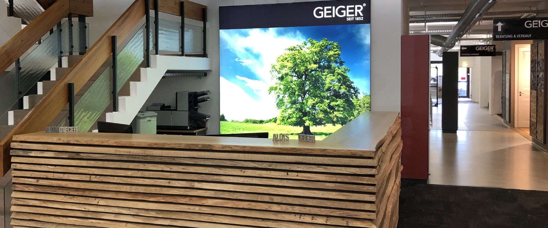 Rezeption Stellenangebot GEIGER